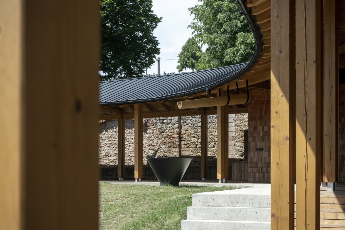 Farní centrum v Lidečku od architektonického studia AEIOU