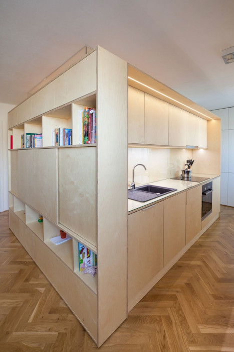 Zábran Nová architekti, Rekonstrukce bytu Plzeň-Bory – foto