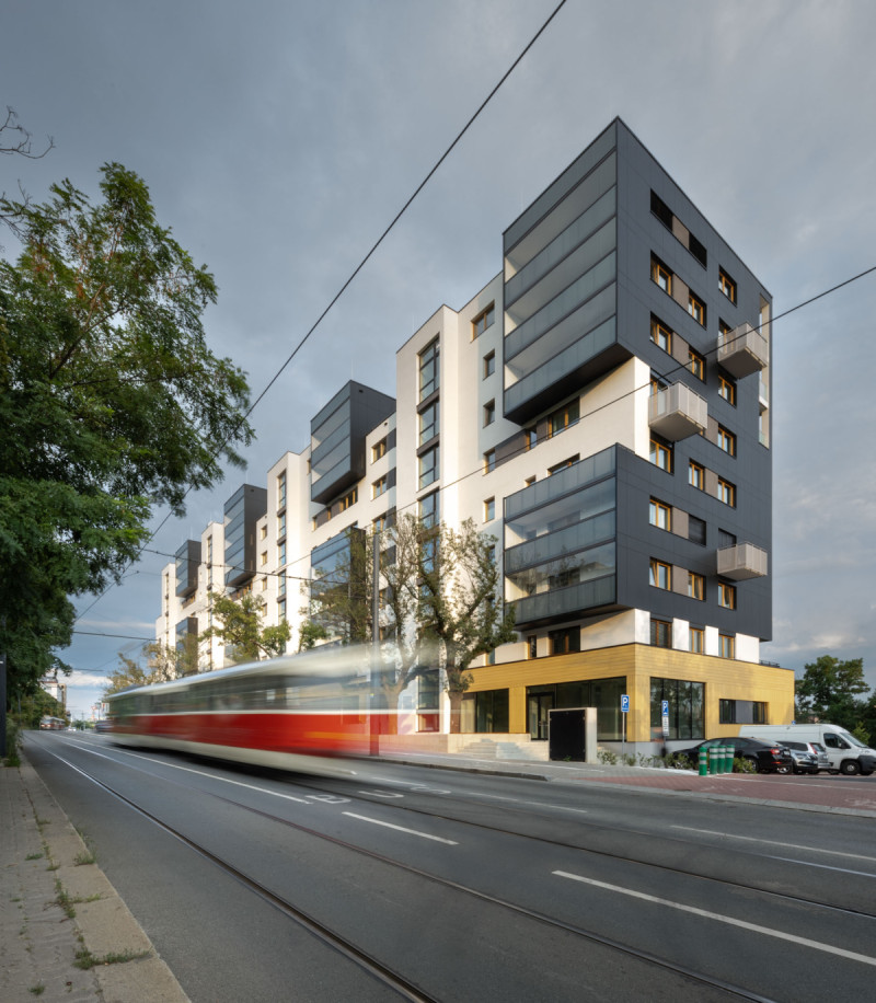 Bytový soubor Bohdalecké kvarteto od ateliéru PS Architekti.
