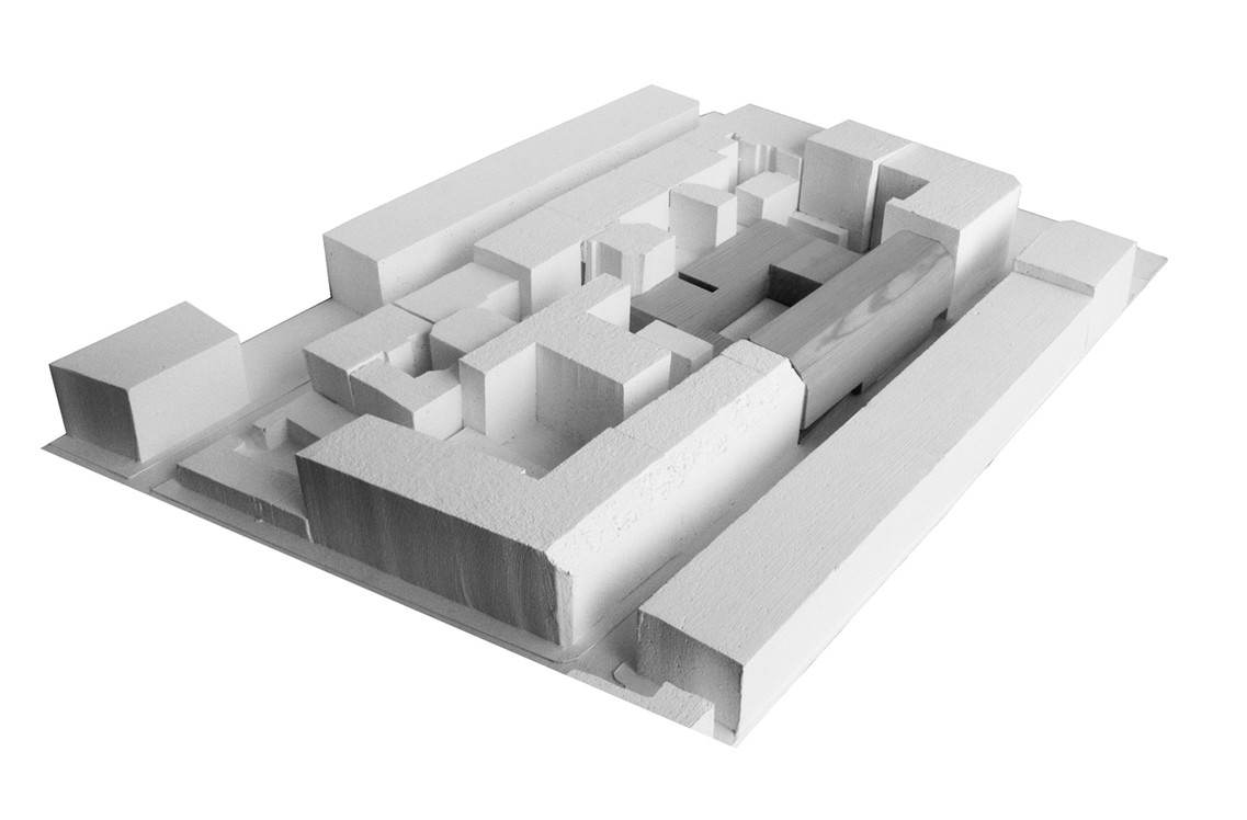 Fakulta rozhlasové a televizní tvorby Slezské univerzity v Katovicích, BAAS Arquitectura + Grupa 5 Architekci + Małeccy Biuro Projektowe, model