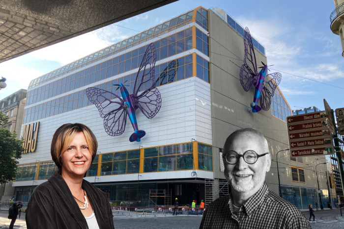 Zemřel architekt Petr Suske. Motýli budou na Máji dál. A další zprávy z architektonického dění.