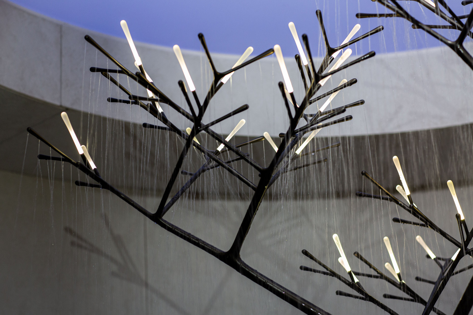 Aqua Tree jako součást nové kolekce GROHE SPA, představené na Milan Design Weeku.