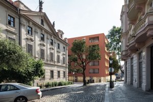 Rezidence U Milosrdných na Starém Městě v Praze od architektonické kanceláře Fránek Architects