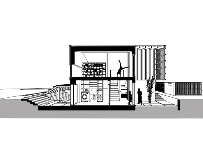 Dom Hora, Archholiks, řez