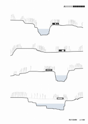 A69 architekti, Prototyp rodinného domu v Posázaví, situace, řezy – foto