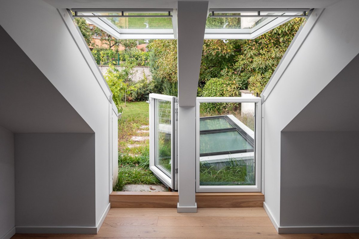 "Dům propojen se zelení" na Praze 9 od studia Iveta Langerová architekti