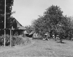 Osada Ploština před vypálením