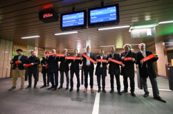 Po deseti měsících se otevřela zrekonstruovaná stanice metra Jiřího z Poděbrad