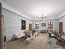 Vizualizace rekonstrukce - salonek