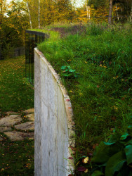 Škola z/lomu u Kamenné Lhoty od kanceláře a69