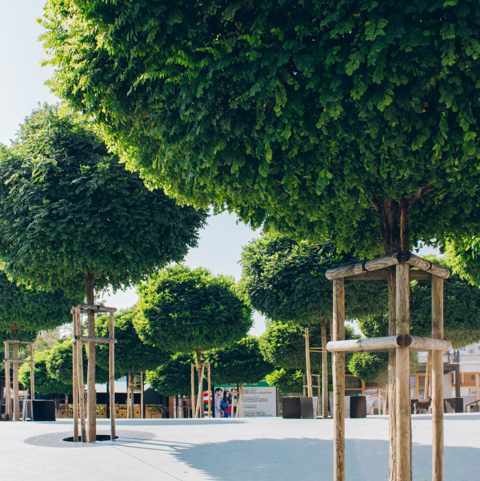 Revitalizace vnitřního prostoru nákupního střediska Centrum v Prešově, zerozero.
