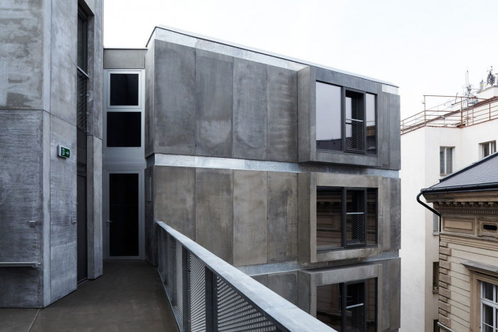 DAM architekti, Bytový dům s tělocvičnou – foto