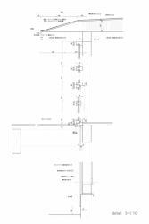 Tetsuo Yamaji Architects, Module Grid House, technický detail – foto
