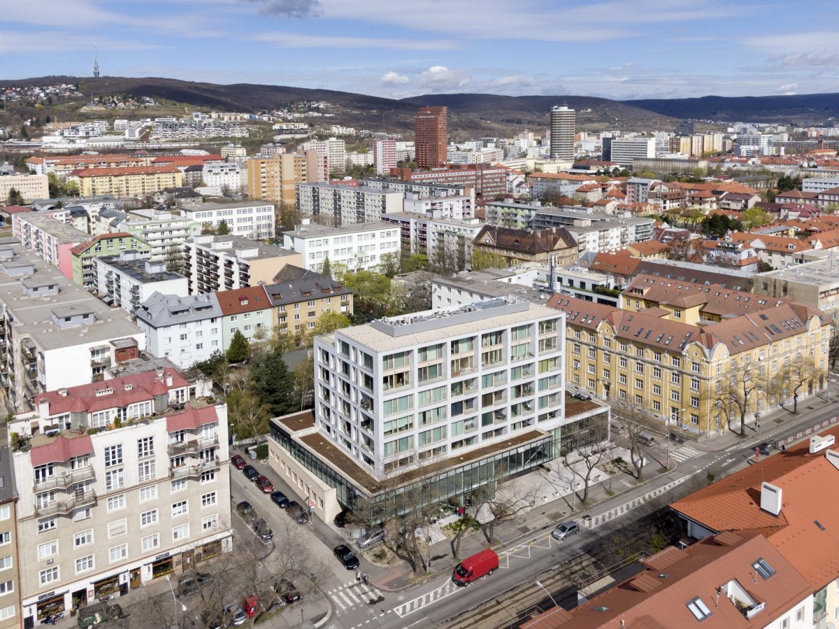 Polyfunkční dům Vajnorská 21 od ateliéru Cakov+partners