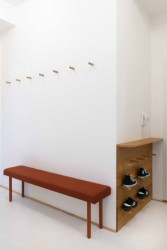 Interiér bytu A.4 od Barbory Kudelové z ateliéru HRA