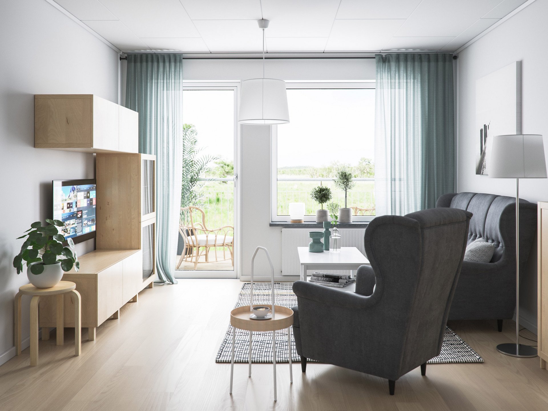 Modulární domy pro seniory a lidi trpící demencí, interiér, SilviaBo, zdroj : Dezeen