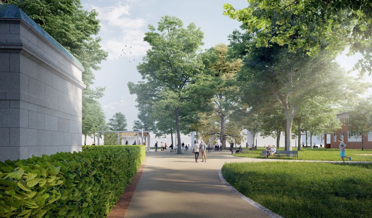 Vizualizace vítězného projektu