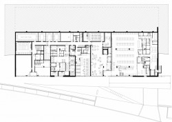 Aparthotel Sv. Vavřinec v Peci pod Sněžkou, ov-a/Jiří Opočenský, Štěpán Valouch, půdorys 3PP