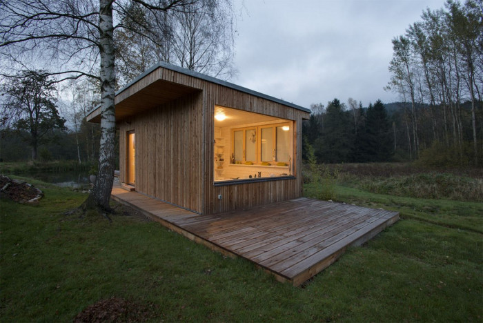 Architektonický ateliér Hilpert, Saunadomek – foto