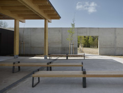 Návštěvnické centrum (Památník v Letech, Jan Sulzer, Lucie Vogelová, Ján Stempel, Jan Jakub Tesař)