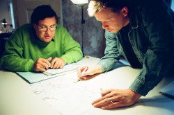 Zpracování projektu revitalizace Poohří, Bohuslav Blažek a Boris Radčenkov z A69