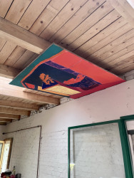 Malba dokonce i na stropě