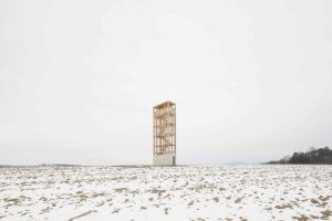 Studio m.aus architects realizovalo rozhlednu v obci Vysoké Pole
