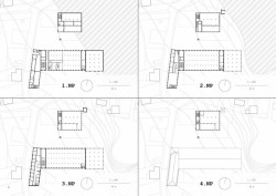 Vojtech Stoklasa, Hrádek nahoře i dole, půdorysy, současný stav – foto
