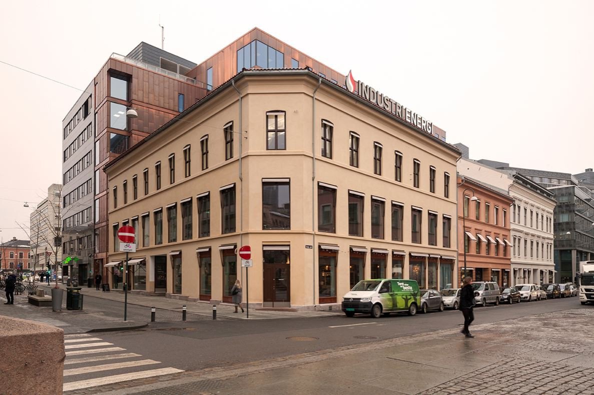 Renovace historických budov v Oslu na Mladém náměstí Youngskvartalet, Felix Arkitekter AS.