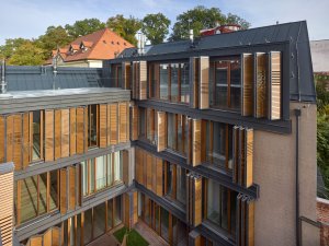 Rezidence Gotthardská v Praze od NEDVEDARCHITETI