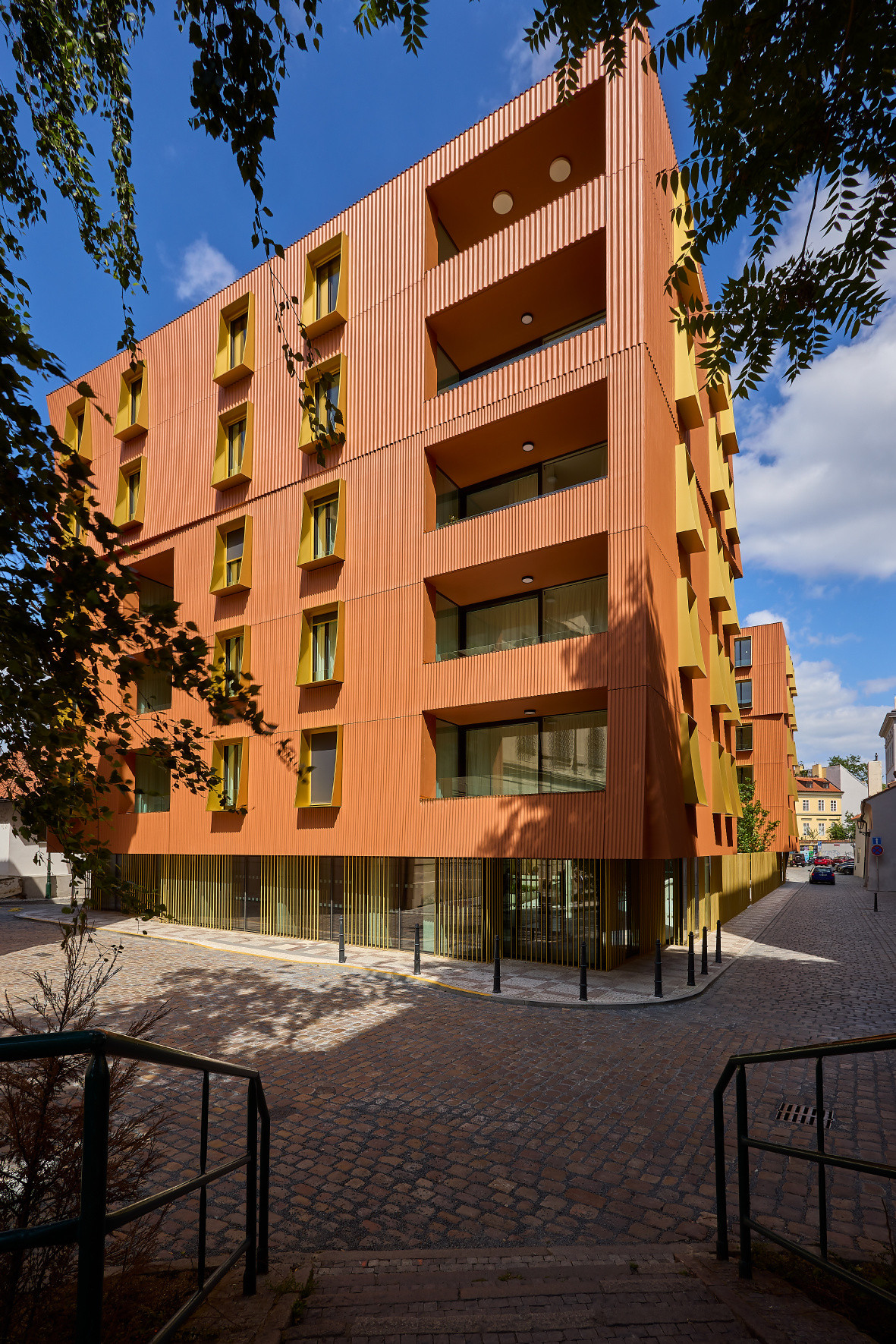 Rezidence U Milosrdných na Starém Městě v Praze od Fránek Architects