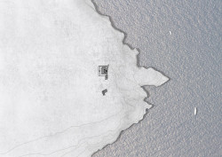 Eliška Kovaříková, Přestavba majáku na hotel v Syrakusách, Itálie, situace – foto