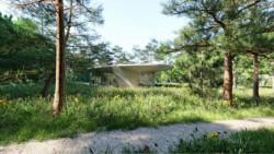 Vítězem soutěže na novou smuteční síň v Týnci je studio Ivan Kroupa architekti