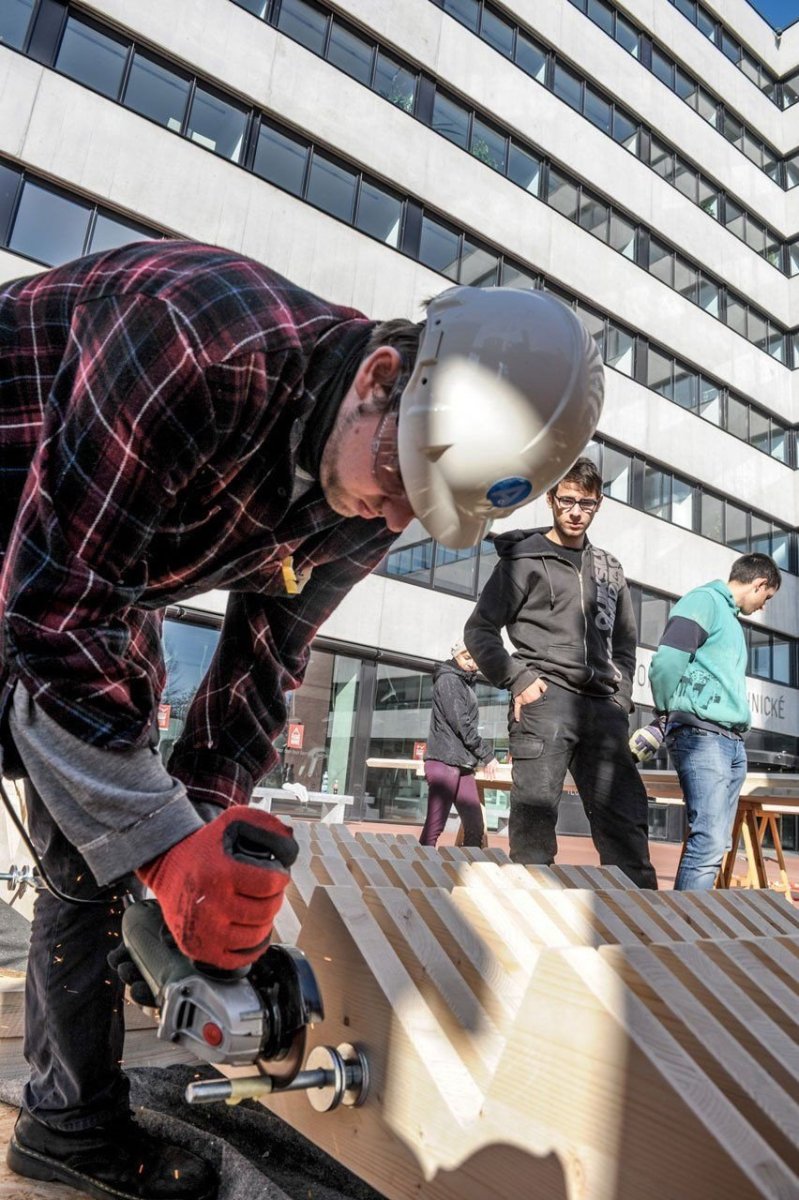 FA ČVUT v Praze, Workshop SCHODY - foto