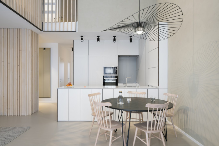 Rekonstrukce mezonetového bytu v Bratislavě, LANG BENEDEK ASSOCIATED ARCHITECTS