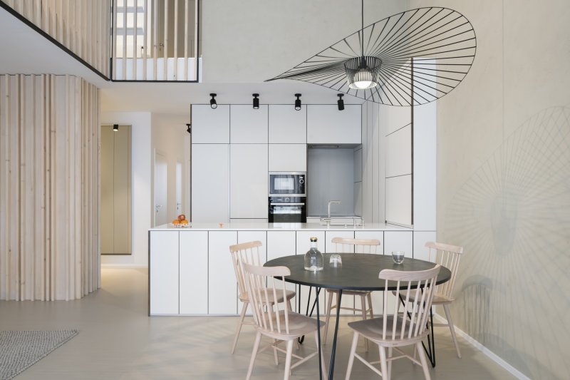 Rekonstrukce mezonetového bytu v Bratislavě, LANG BENEDEK ASSOCIATED ARCHITECTS