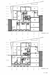 Polyfunkčná budova Konventná, Architekti A B.K.P.Š., půdorys