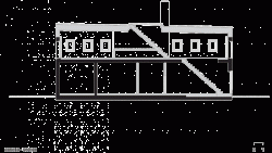 Brandlhuber+ Emde, Schneider, Antivilla, řez - foto