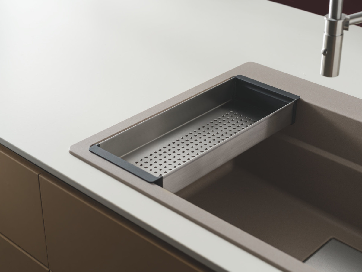 Detail misky (Kubus 2 Pro od Franke)