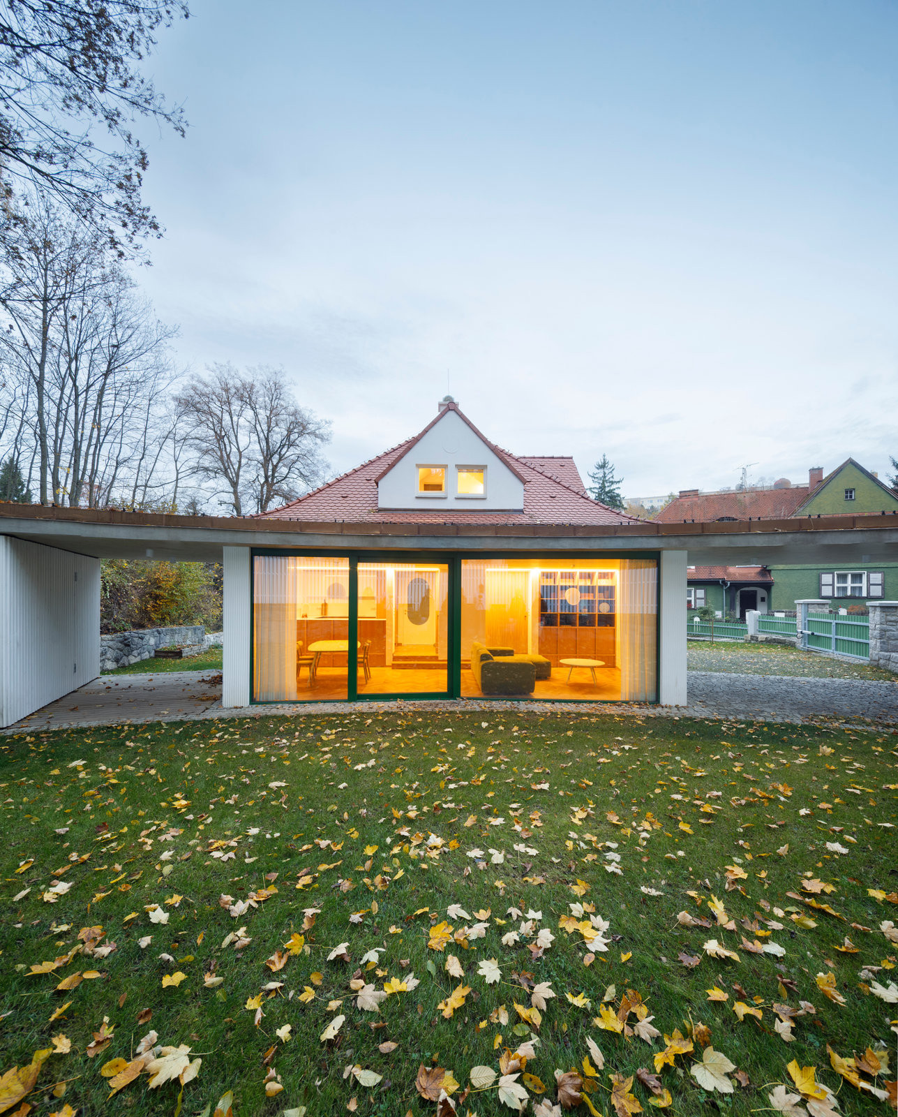 Vilka vznikla v rámci třetí etapy výstavby Liebigova městečka během let 1911–1914