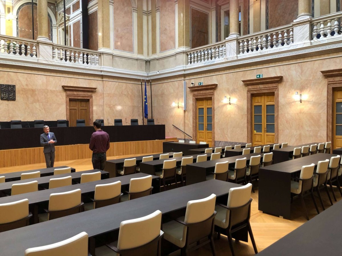Premiéru bude mít online prohlídka budovy Ústavního soudu. Nabídne řadu historických i právních detailů o budově moravského zemského sněmu, ale i současnosti Ústavního soudu.