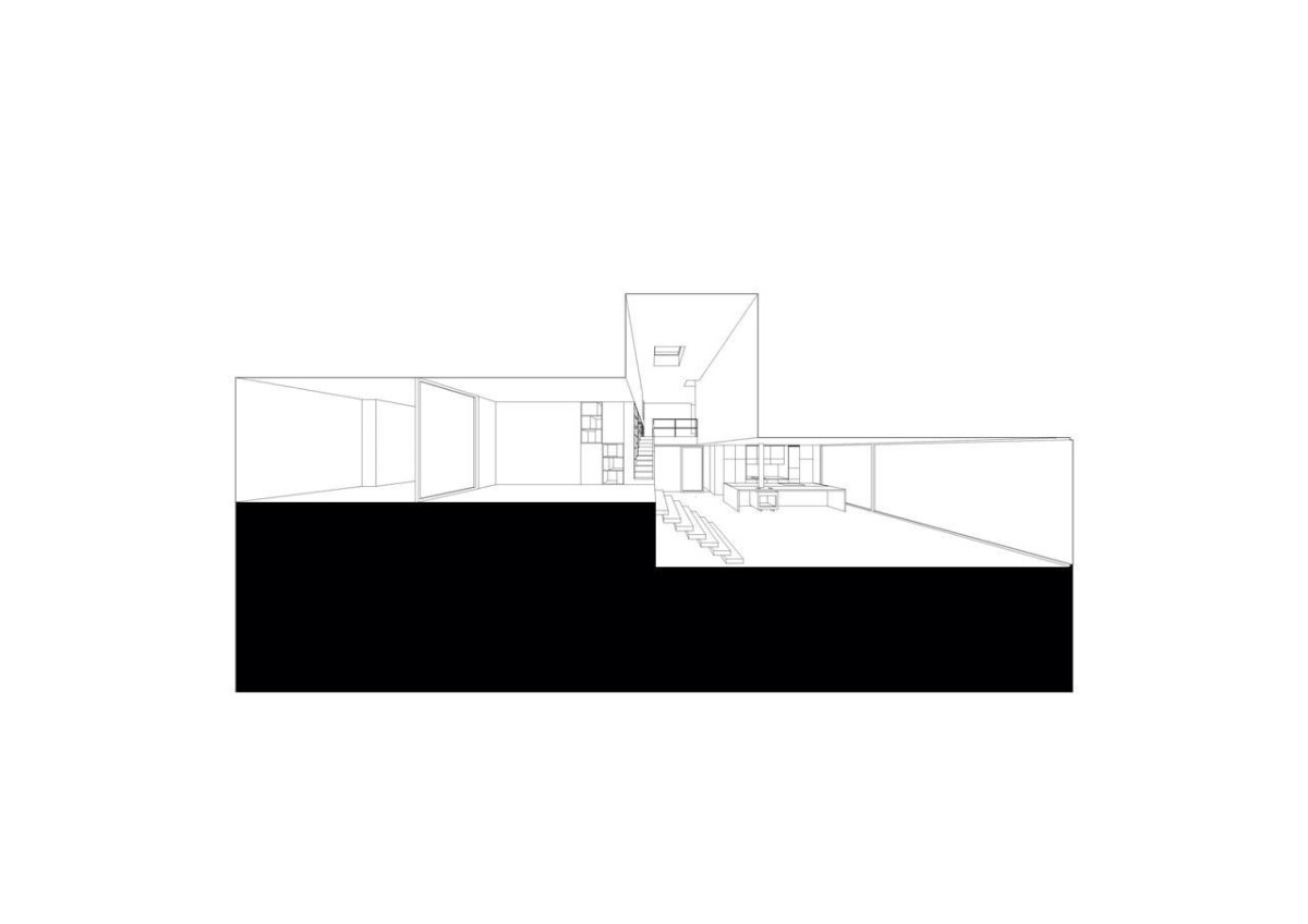 plusminusarchitects, Vrakuňa house, perspektiva – foto