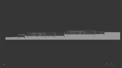 Řez (Liaporbetonové atriové domy v brněnském Žebětíně, Makovský & partneři)