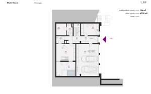 1. PP s garážemi a privátním spa (Block House v Šáreckém údolí v Praze; Studio MA)