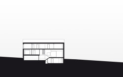 Rodinný dům v Chrustenicích, Refuel works / Zbyněk Ryška, Jan Skoupý, řez