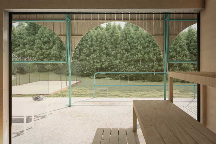 Lesní Koupaliště, Mjölk architekti, vizualizace