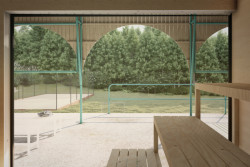 Lesní Koupaliště, Mjölk architekti, vizualizace