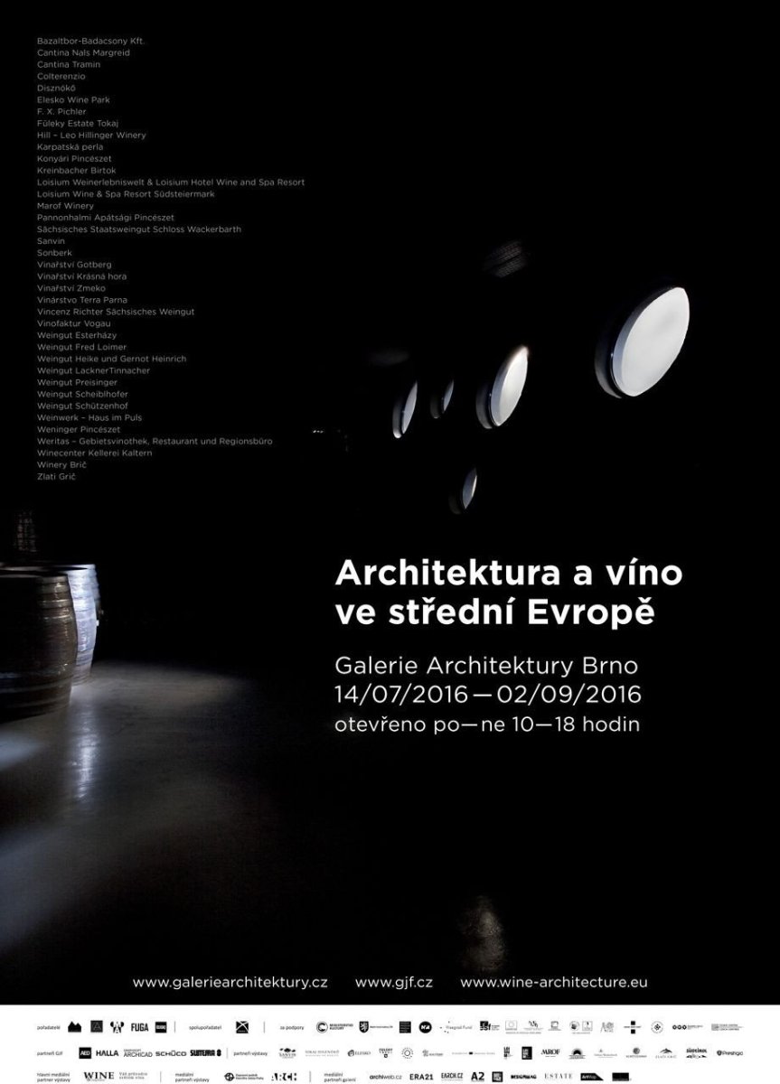 Galerie Architektury Brno, Architektura a víno ve střední Evropě – foto