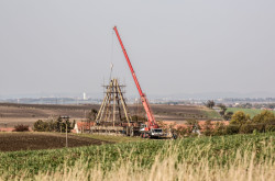 Proces výstavby (Kaple Panny Marie Bolestné v Nesvačilce, studio RCNKSK)