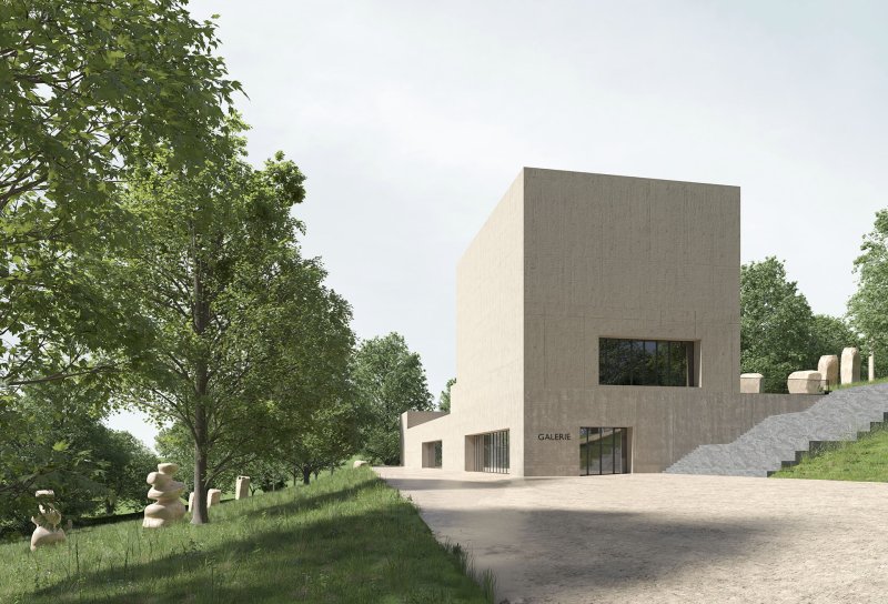 Galerie v Hořicích, studie k bakalářské práci, Adéla Klihavcová